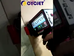 دستگاه چاپگر جوهر افشان دستی 50 میلی متری 185DPI برای چوب