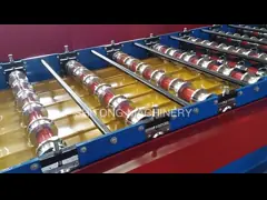 Крен плитки шага управления Plc формируя панель кровли машиностроения video