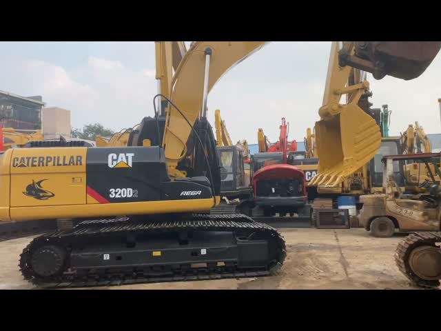 гидравлический тип используемая строительная техника 20Ton Crawler 320D экскаватора кота