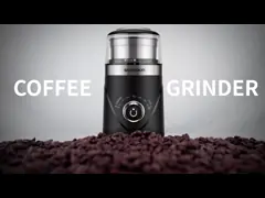 Мельница механизма настройки радиопеленгатора лезвия SS электрическая, мини точильщик кофейного зерна 150W video