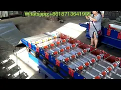 Tuf - petit pain de toit de nervure formant l'opération facile de hautes nervures de la couverture 3/4 de la machine 36