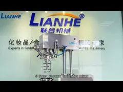 Машина небольшой зубной пасты гомогенизатора ножниц смесителя эмульсора лаборатории высокой смешивая video