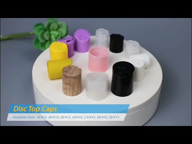 Customizable Dome Caps Lids Flip Cover 24/410 Plastic Water Transfer