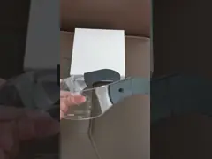 СИД киберпанка освещает вверх по стеклам Luminou проблескивая в темной навигации video