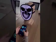 Wifi RGB привело изображения загрузки видео- маски Programmable и видео игры video