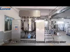 Смеситель эмульсора вакуума TUV высоковязкий нагрев электрическим током 1 тонны video