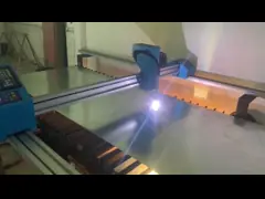 Резца плазмы CNC портала плазмы Cnc 2060 SNR мотор небольшого двойной Stepper video