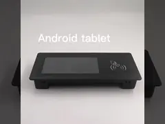 Экран ПК панели андроида 10 промышленный врезанный широкий ПК панели 7 дюймов с читателем карты video