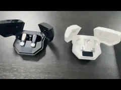 наушники Earbuds Bluetooth радиотелеграфа 30mAh стерео для истинной меди Ø13 video