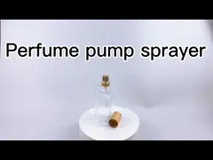 Plastic de Spuitbuspomp Glas/metaal- Mini Fine Mist van het Golfplaatparfum