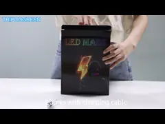 Лицевой щиток гермошлема СИД USB перезаряжаемые умный с 25 Glowy смотрит на и 25 анимаций video