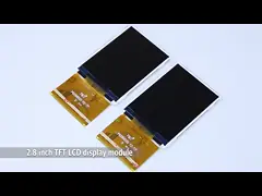 Polcd 2.8 Inch Full Viewing Angle TFT LCD Touch Screen Sunlight Readable IPS Panel