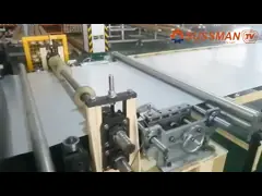 Экстерьер производственной линии панели сэндвича шерстей утеса прерывный декоративный video