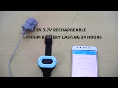 Тест сатурации кислорода крови монитора апноэ сна экрана OLED video