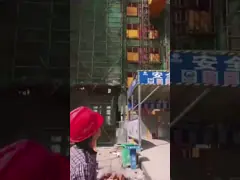 Rack Pinion Man and Material Hoist