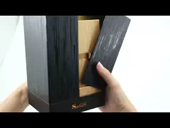 Sliding Out Cardboard Gift Box Packaging Rigid For Perfume Scent