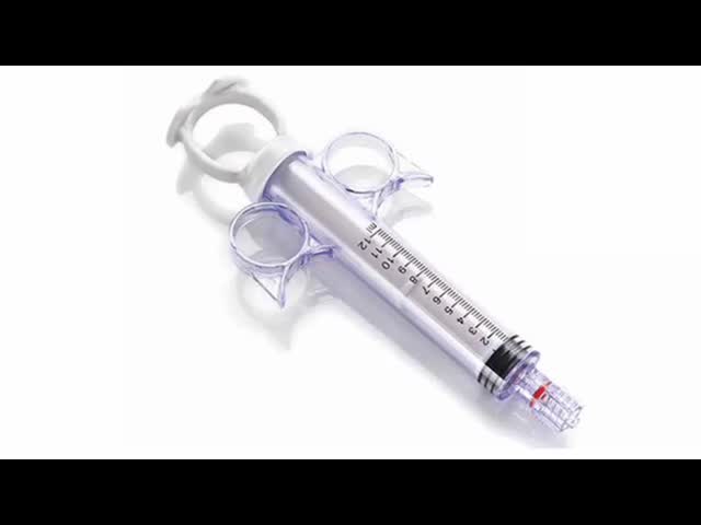 Seletor plástico transparente A 3 Ring Rubber Stopper das seringas 10Ml 12Ml do controle da dose de FDA