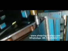 Metaal het Industriële Roterende het Scheuren Proces van de Staalplaatmachine