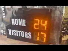 Табло футбола СИД простой функции 8 чисел с регулятором провода video