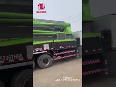 110 M3/H использовали цапфу тележки 3 конкретного насоса с утверждением ISO90001 video