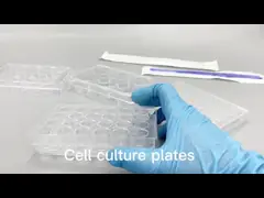 Не обработанная микро- 24 хороших плиты культуры клетки с вставкой video