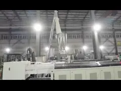 Высокопроизводительная линия производства труб HYPET из ПВХ большого размера315/400/500/630 мм video