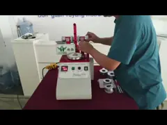 Тестер носки бумажного мешка RCA RCA для испытывая ссадины бумажного мешка после печати video