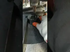 Гайка наговора плакировкой окиси черноты подгаечника шестиугольника углерода стальная/M3 M8 M12 video