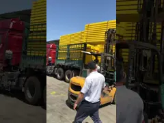 Луч ремонтины пиломатериала H20 сосны конструкции деревянный желтый крася video