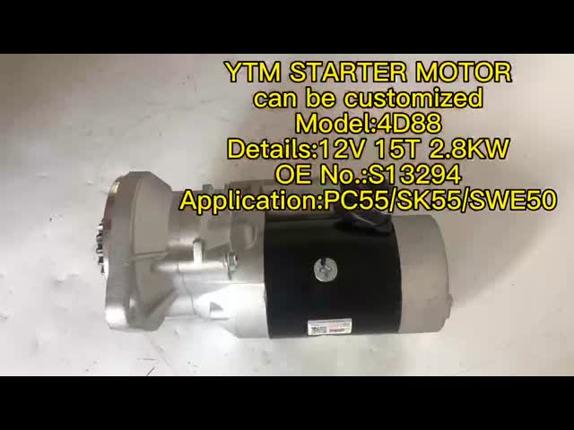 C4.4 Motor de arranque de 24 V para a Caterpillar 312E 320GC 320GX 320E 320D2 326D2 330D2 438000-2851