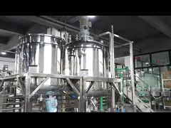 смеситель эмульсора вакуума 1000L, фиксированная крышка, односторонняя смешивающ затвор video