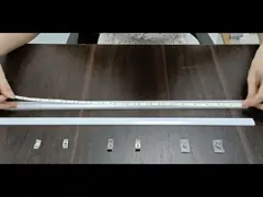 Поверхность установила алюминиевое штранг-прессование 17.3*8.2mm профиля СИД для прокладки СИД