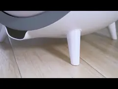 Щипок автоматического туалета кота умного анти-, умная коробка сора кота 220V video