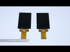 Polcd 250 Nit 3,5-дюймовый емкостный сенсорный экран ILI9488 Tft Lcd с сенсорным экраном video