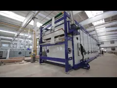 Natural Gas Heating Continuous Long Loop Steamer Machine 600m