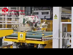 Горизонтальная стальная катушка создавая программу-оболочку линия/автоматическая пакуя линия ширина 60-500mm со штабелировать систему video