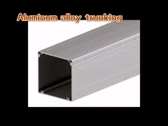 Профили штранг-прессования сплава алюминиевые для транкинга T4080 video