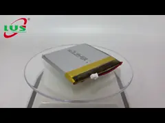 Размер батареи лития 3V ультра тонкой клетки CP155050 плоский 650mAh небольшой video