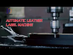 автоматическая машина ярлыка машины передачи тепла 7Mpa кожаная video