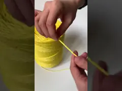 3 рыбы веревочки стренги арретируют чистую промышленную простую веревочку PP Polypropolene многоцелевые 3 курсируют веревочку нейлона извива video