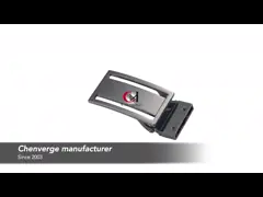 Zinc Alloy Reversible Belt Buckle Unisex Nickel Plated