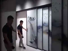 Customizable Decorative Digital Printing Glass For Wall