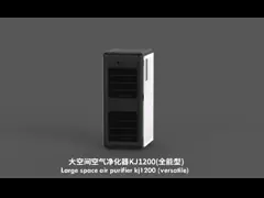 Молчаливый отрицательный очиститель воздуха комнаты иона с ODM OEM фильтра активированного угля video