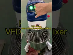 Смеситель еды машины 30L смесителя трансформатора частоты печь планетарный для подпаливания вещества video