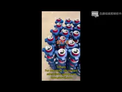 Высокое соединение молотка давления цементируя ломающ Acidizing испытание и затыкать video