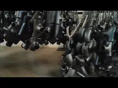 Точечный тавровый шов впритык Sch 20 Sch 40 Std стали углерода Asme B16.9 равный video