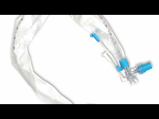 PVC градуировал открытый медицинский размер катетера 10 всасывающей трубы с CE видео