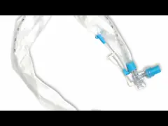 PVC градуировал открытый медицинский размер катетера 10 всасывающей трубы с CE video