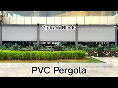 Aluminum Retractable Outdoor Roof Systems Attachable Gazebo Side Wall Mounted Awning