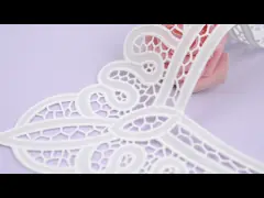 China French Venice Guipure Tassels Fringe Polyester Lace Trim For Clothing Decorative supplier